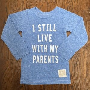 Retro Brand Blue shirt size 3